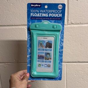 Waterproof Floating Cell Phone Pouch - Aqua